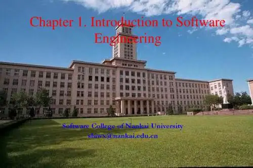 Chapter01.Introduction to Software Engineering