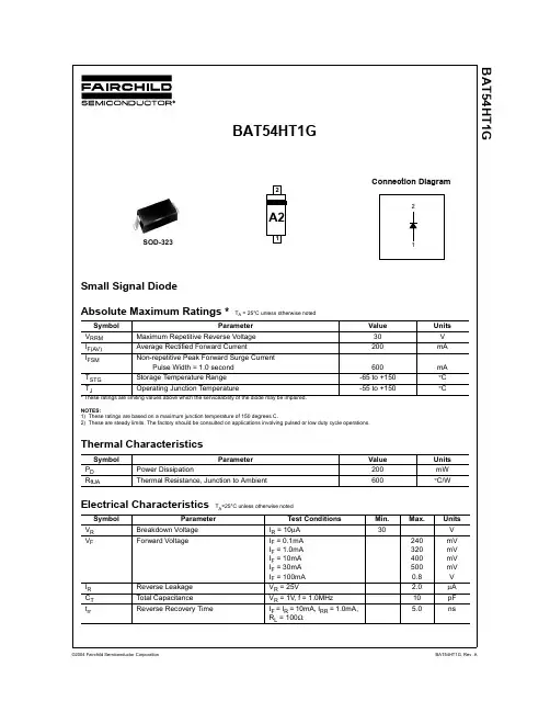 BAT54HT1G_NL中文资料
