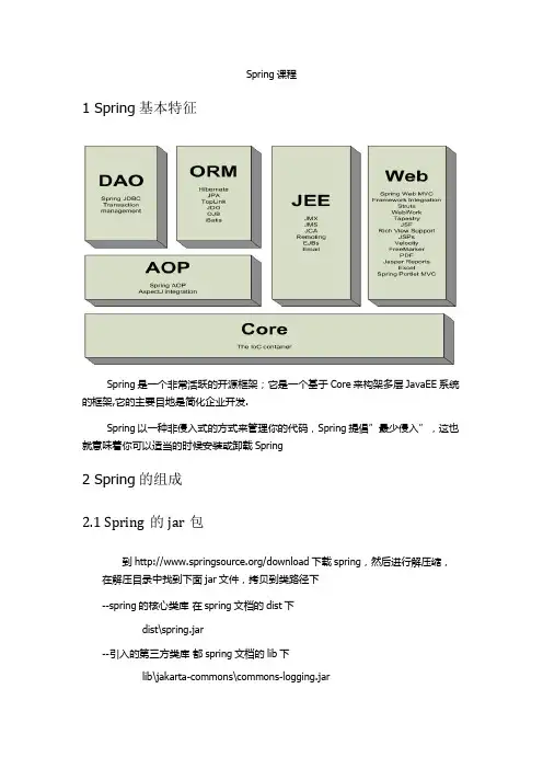 SPRING学习笔记 (2)
