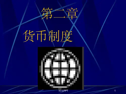 《货币制度教案》PPT课件