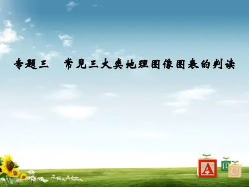 最新版本高考地理二轮复习课件_第一部分_专题三_常见三大类地理图像图表的判读PPT课件