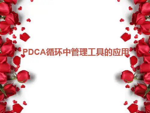 PDCA循坏中管理工具的应用