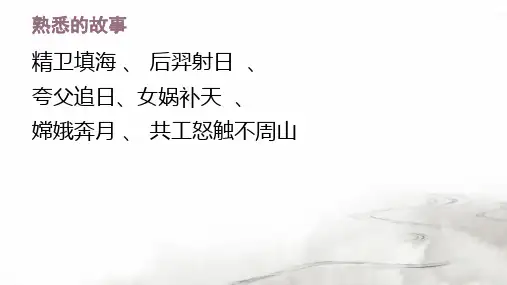 山海经与神兽 ppt课件