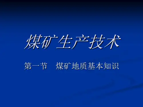 煤矿生产技术