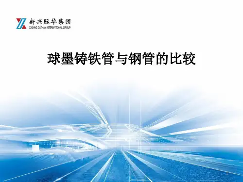 DIPSP球墨铸铁管与钢管的比较
