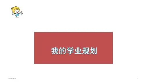 高中生涯规划与管理课件：18 我的学业规划(共13张ppt)