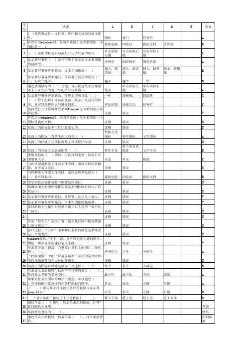 教育信息化考试试题及答案