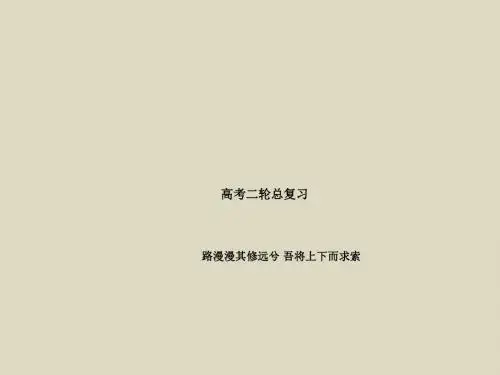 2016届高三地理二轮复习课件考点18