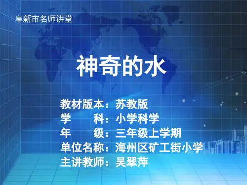 这种力叫做水的表面张力