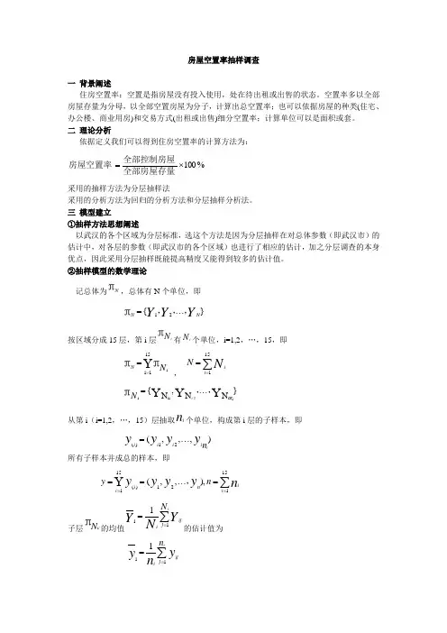 住房空置率