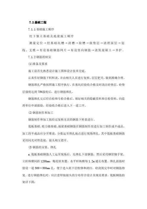 基础工程施工方案 2