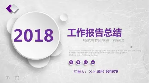 师范高专科学校工作总结述职汇报模板【精选】