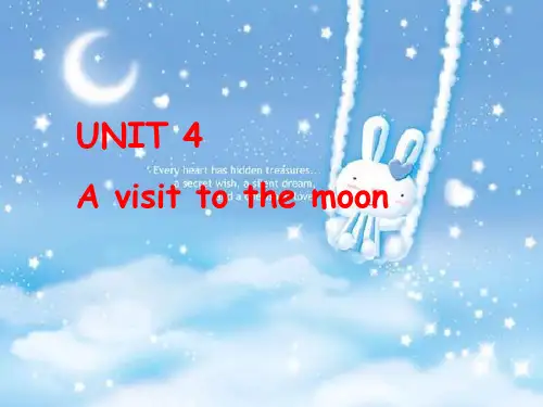 UNIT4 a visit to the moon