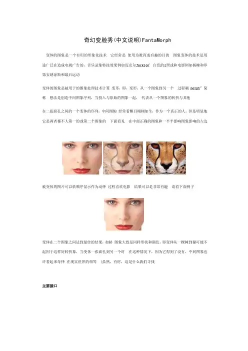 奇幻变脸秀(中文说明书)
