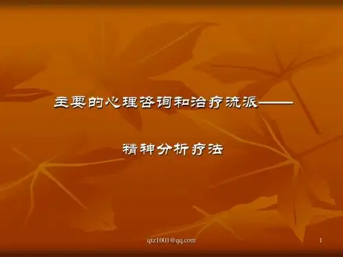 精神分析流派讲座