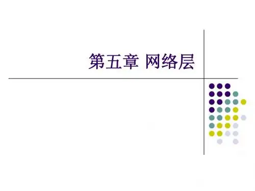 第五章 网络层
