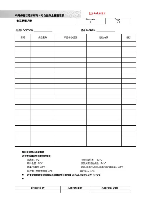 食品烹调记录8