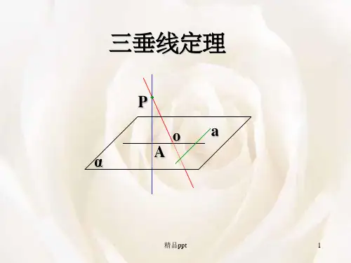 三垂线定理及其典型例题