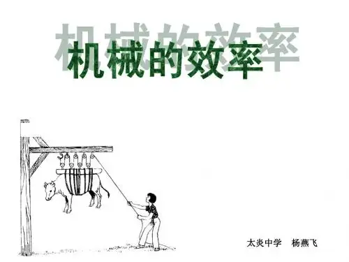 简单机械的应用1(浙教版中考专题复习)