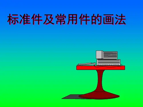 机械制图标准件及常用件的画法