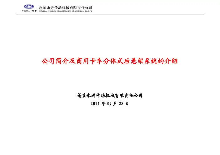 平衡悬架说明