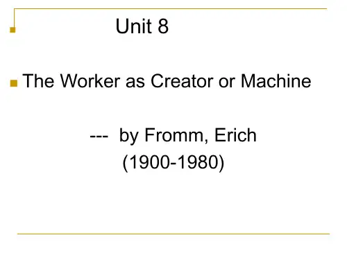 the worker as creator 2