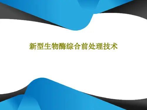 新型生物酶综合前处理技术共28页文档