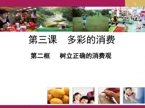 3.2树立正确的消费观：课件