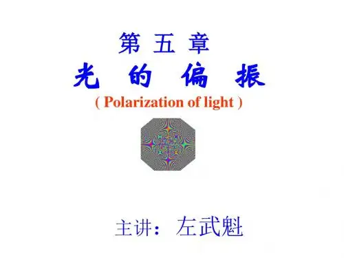 大学物理学 第四册 波动与光学 光3