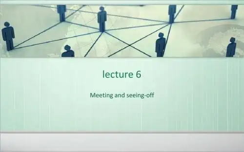 lecture 6口译
