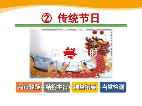 《传统节日》PPT优秀课件2(第二课时)