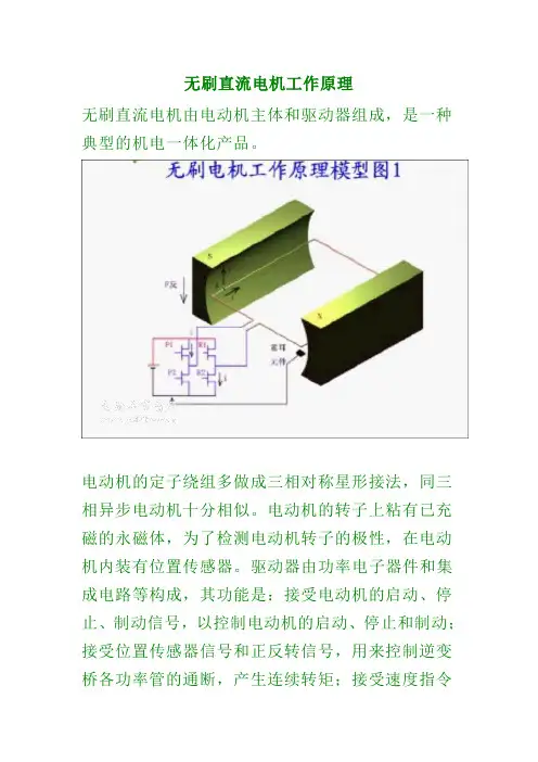 无刷直流电机工作原理