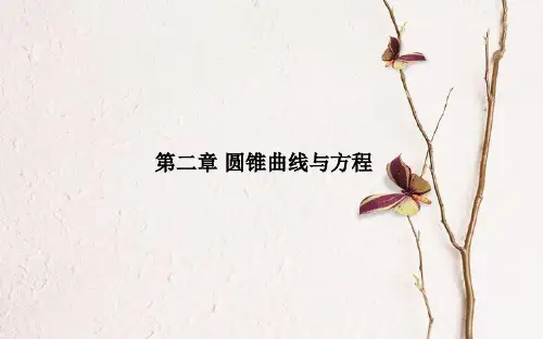 高中数学 第二章 圆锥曲线与方程章末专题整合课件 新人教B版选修2-1.pptx
