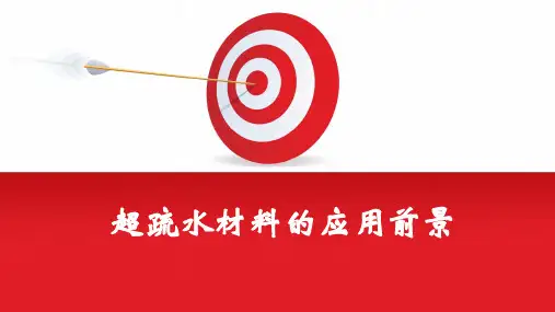 超疏水材料的应用前景