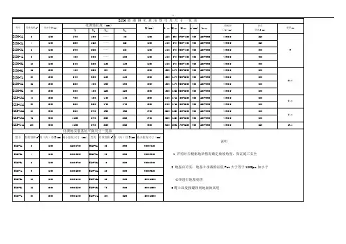 化粪池尺寸一览表