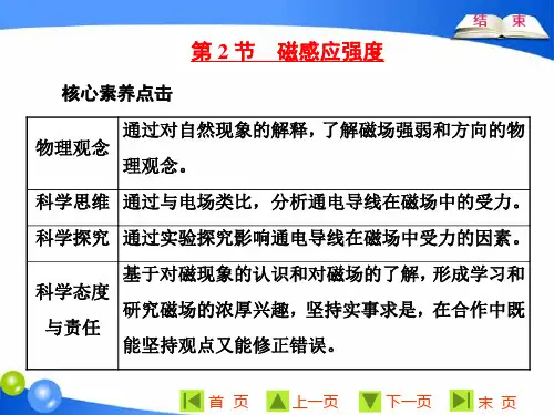 高中物理选修3-1课件 第三章 第2节 磁感应强度