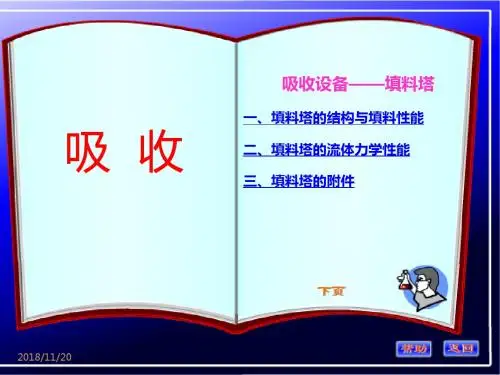 填料塔流体力学特性解读