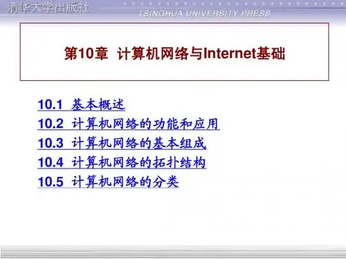 第10章 计算机网络与Internet基础