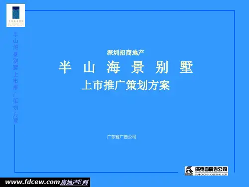 海景别墅推广策划方案