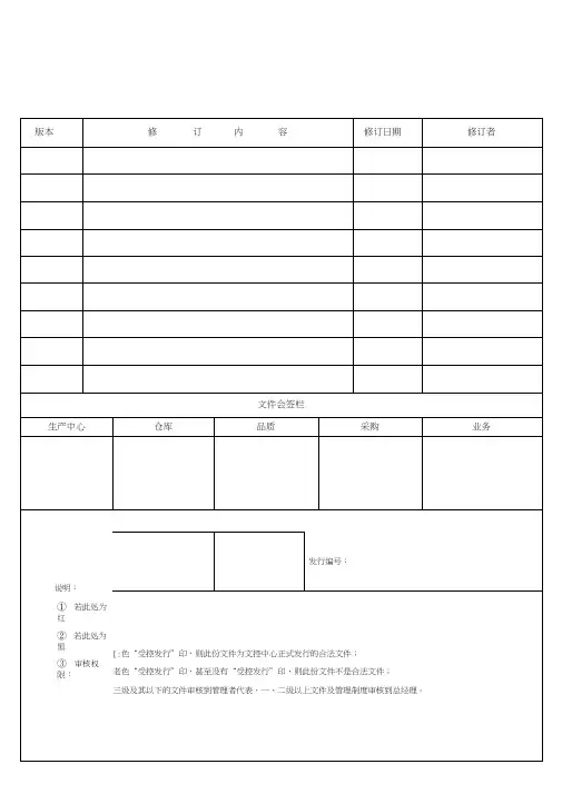 工程变更管理规定