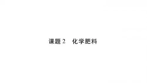 2018-2019人教版化学九年级上册课题2