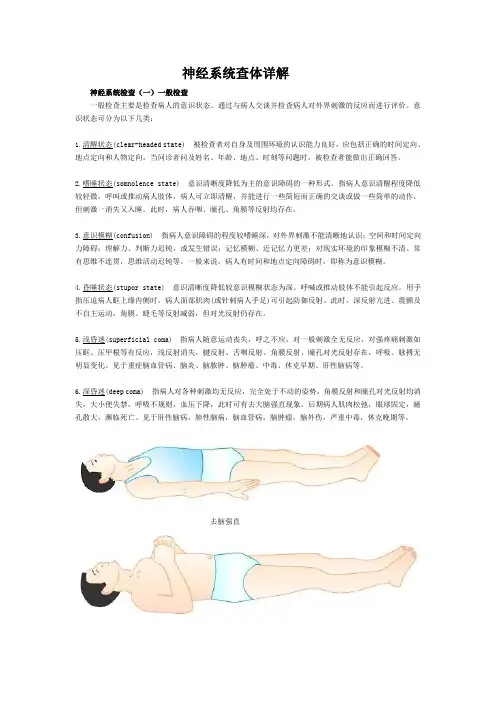 神经系统查体图文详解