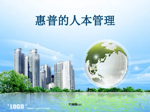 惠普公司案例分析