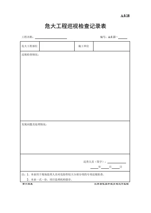 A.0.18 危大工程巡视检查记录表