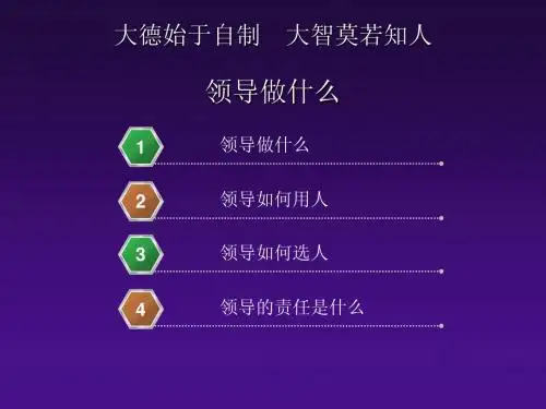 领导做什么