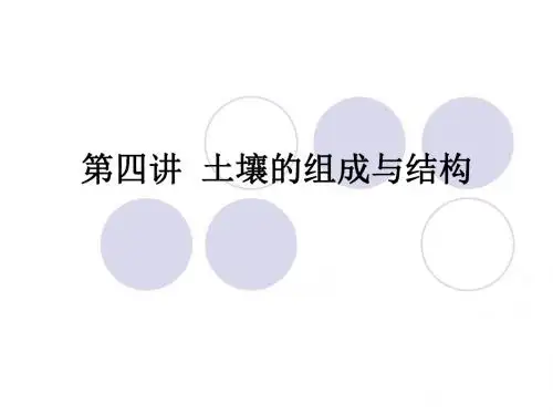 2019年-4第四讲土壤组成与结构--矿物质-PPT精品文档-PPT精选文档