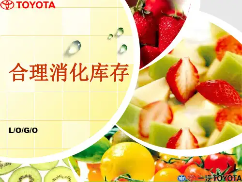 合理消化库存综述资料.