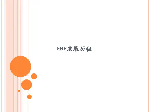 ERP发展阶段