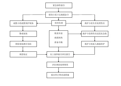 应急救援流程图