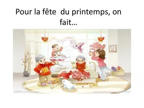 la fête du printemps